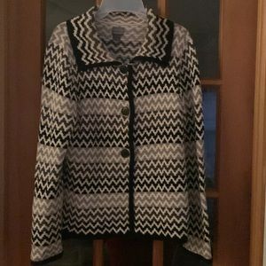 Chicos Button Sweater very soft and comfy